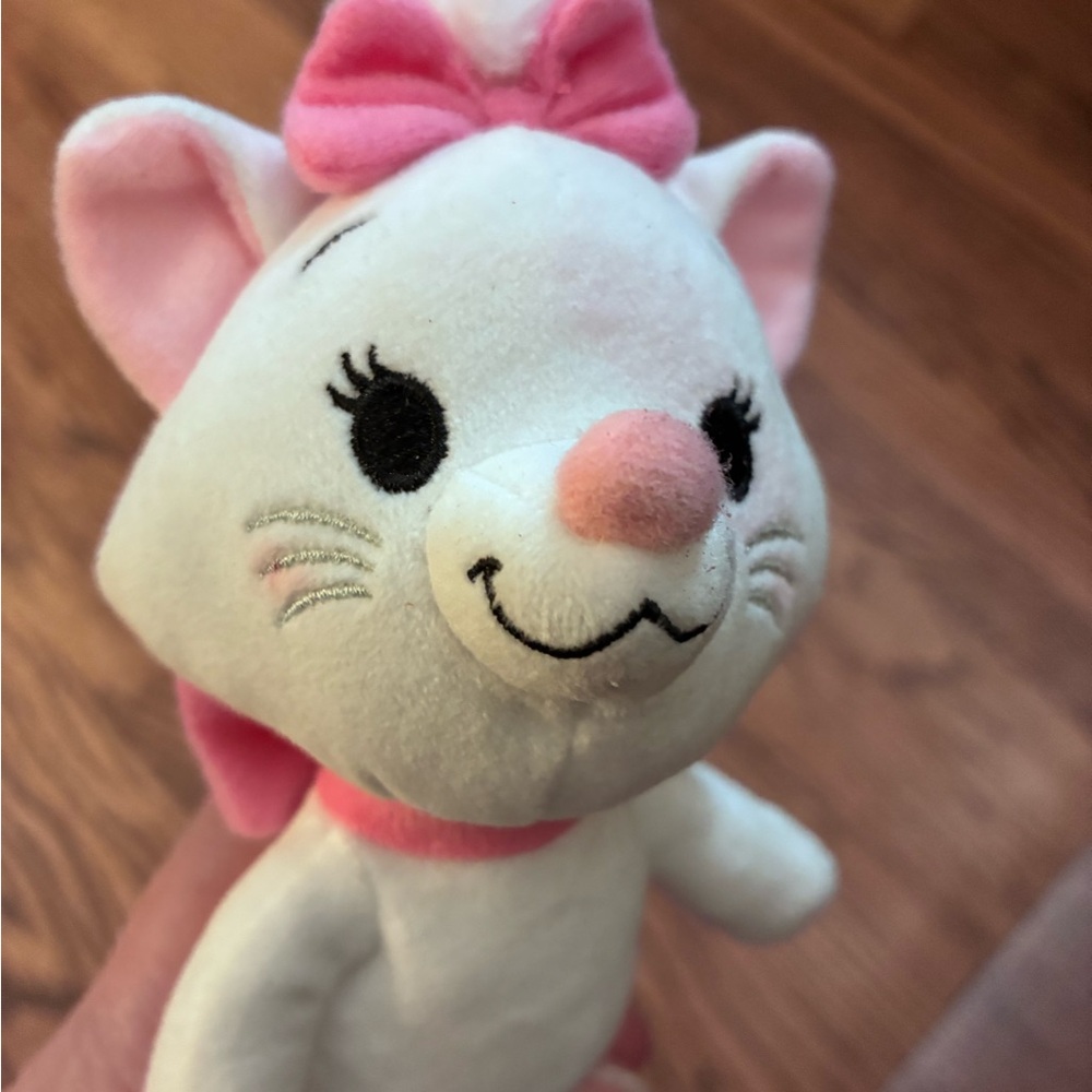 Disney Nuimos Marie Plush Doll Aristocats Pink White Posable Toy Parks Exclusive - Picture 6 of 13